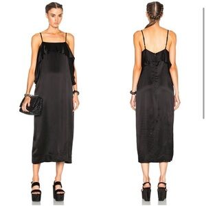 NWT APIECE APART Pedernal Ruffled Slip Dress